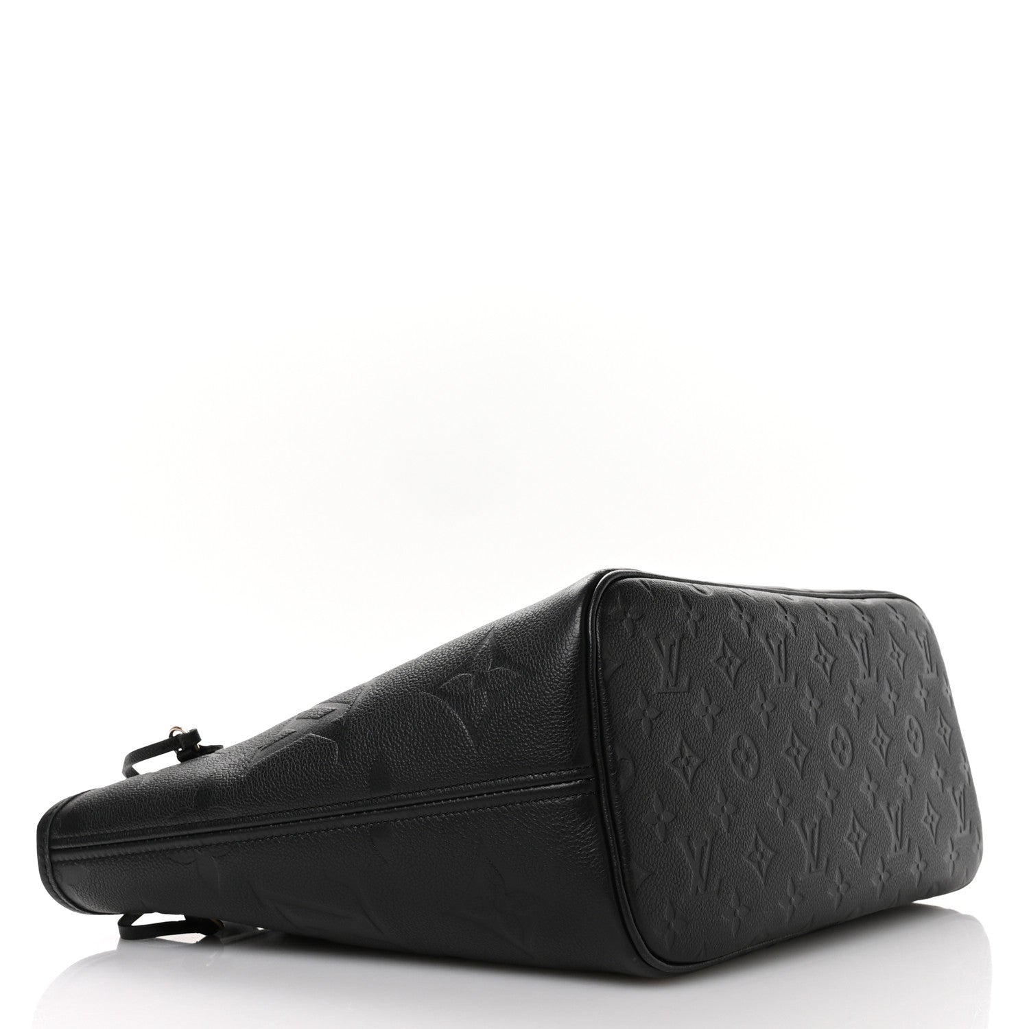 Louis Vuitton Empreinte Monogram Giant Neverfull MM Black 5 of 11
