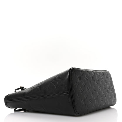 Louis Vuitton Empreinte Monogram Giant Neverfull MM Black 5 of 11