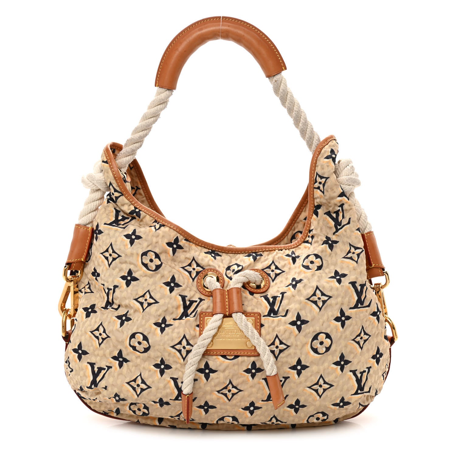 Louis Vuitton Canvas Monogram Cruise Bulles MM Natural 1 of 11