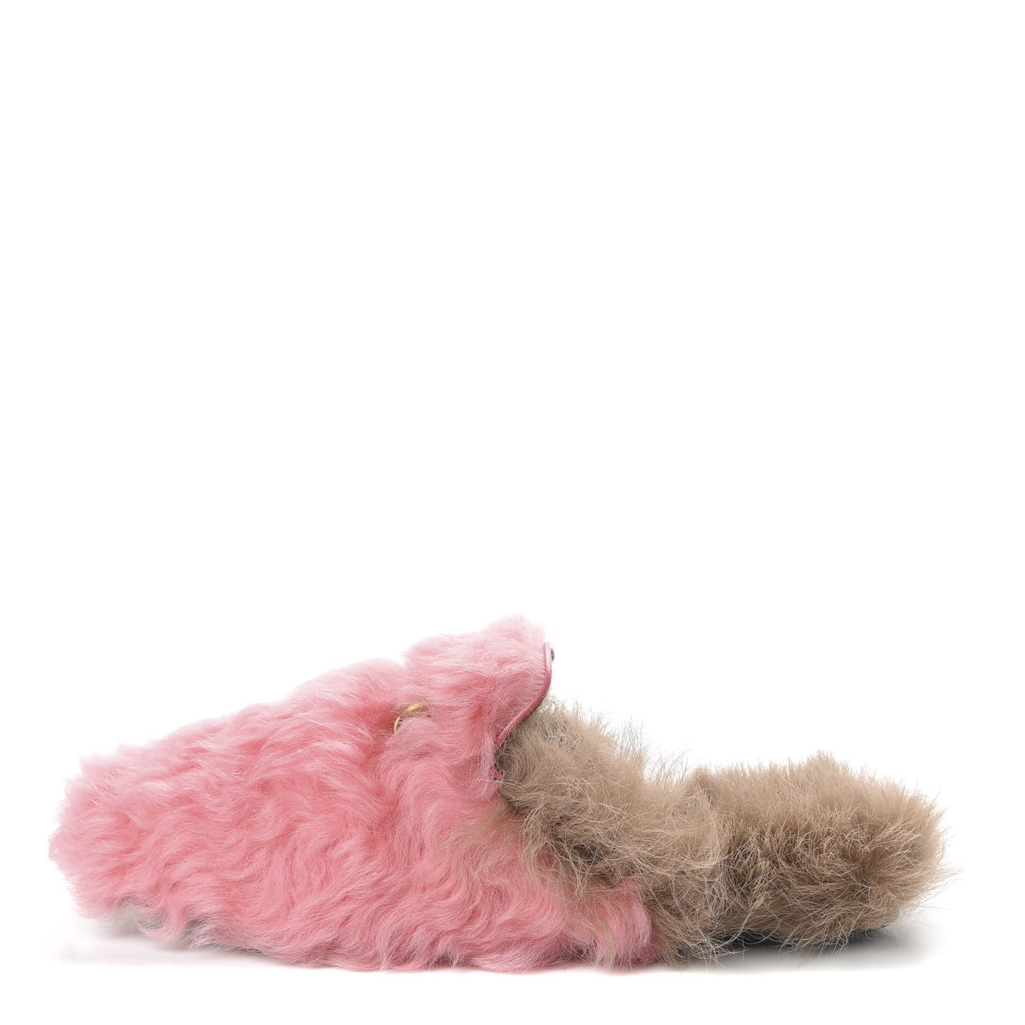 Merino Wool Womens Princetown Slippers 39 Pink