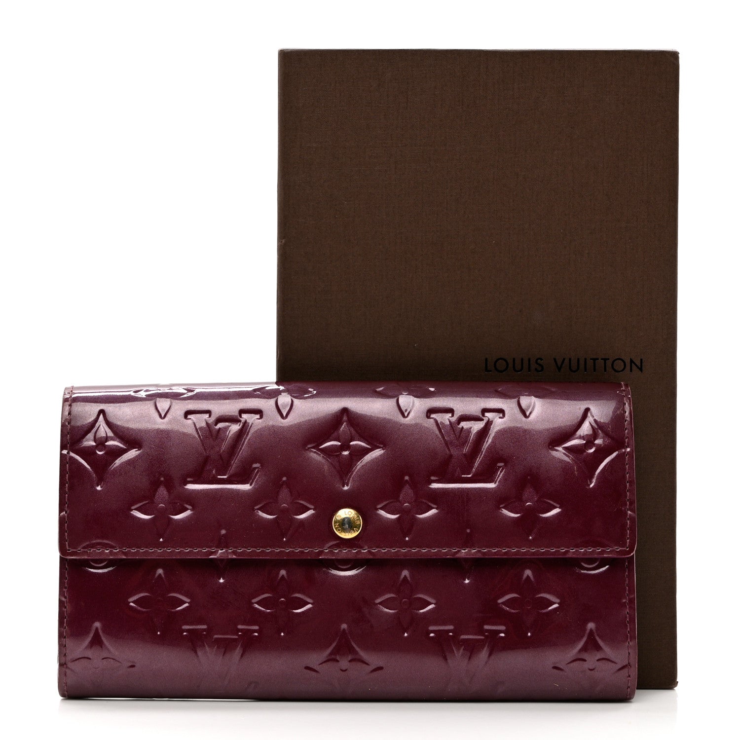 Louis Vuitton Vernis Sarah Wallet Violet 11 of 11