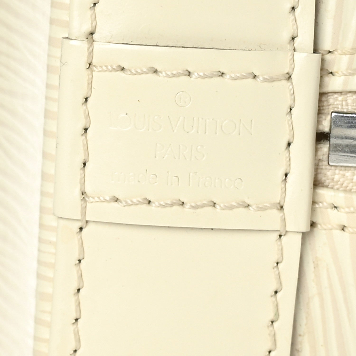 Louis Vuitton Epi Alma PM Ivory 5 of 6