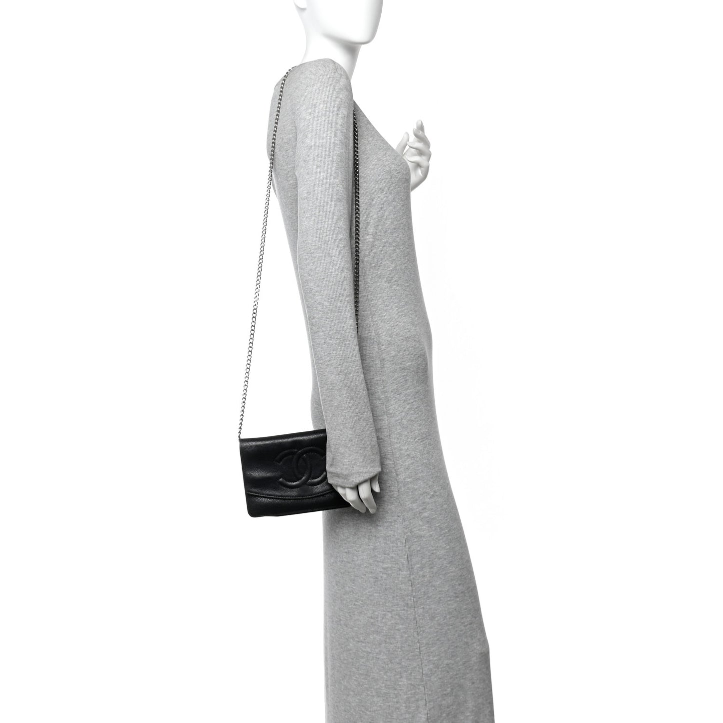 Caviar Timeless CC Wallet On Chain WOC Black