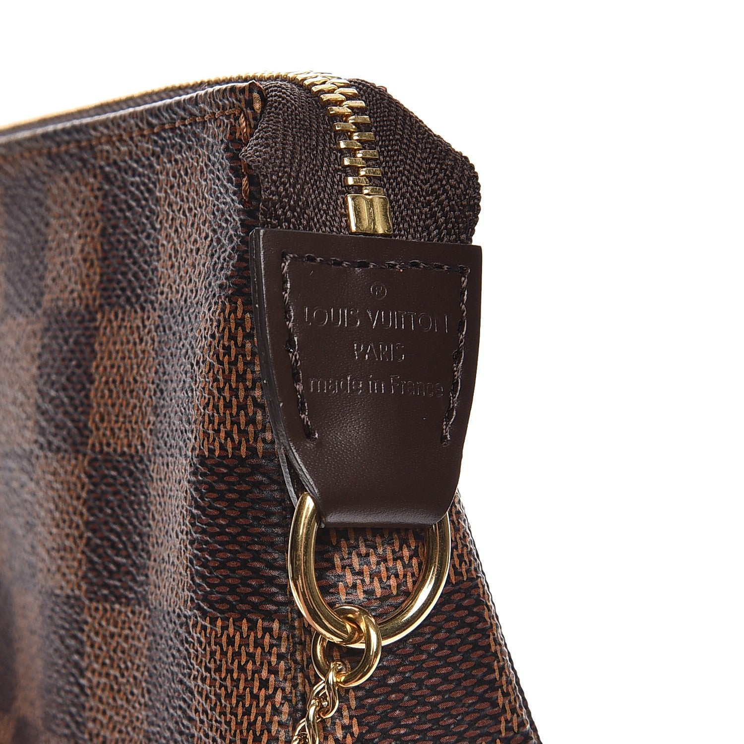 Louis Vuitton Damier Ebene Mini Pochette Accessories 6 of 8