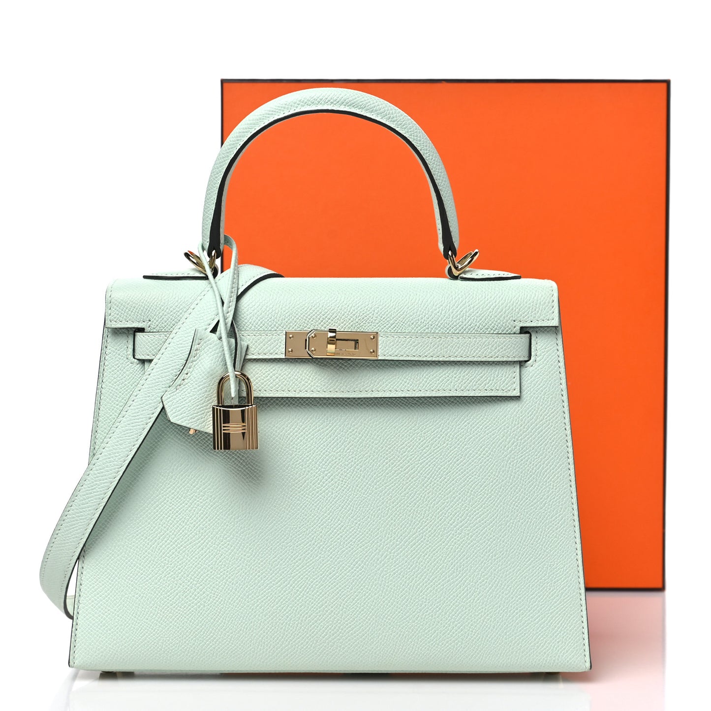 Epsom Kelly Sellier 25 Vert Peppermint