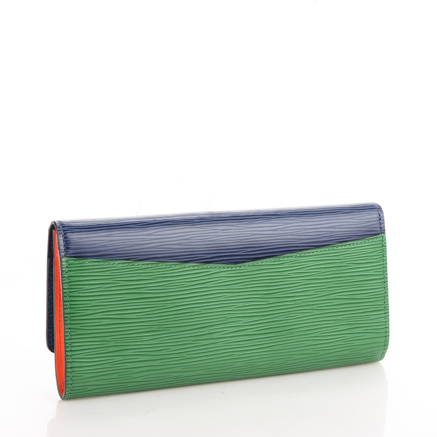 Epi Flore Wallet Tri-Color Orange