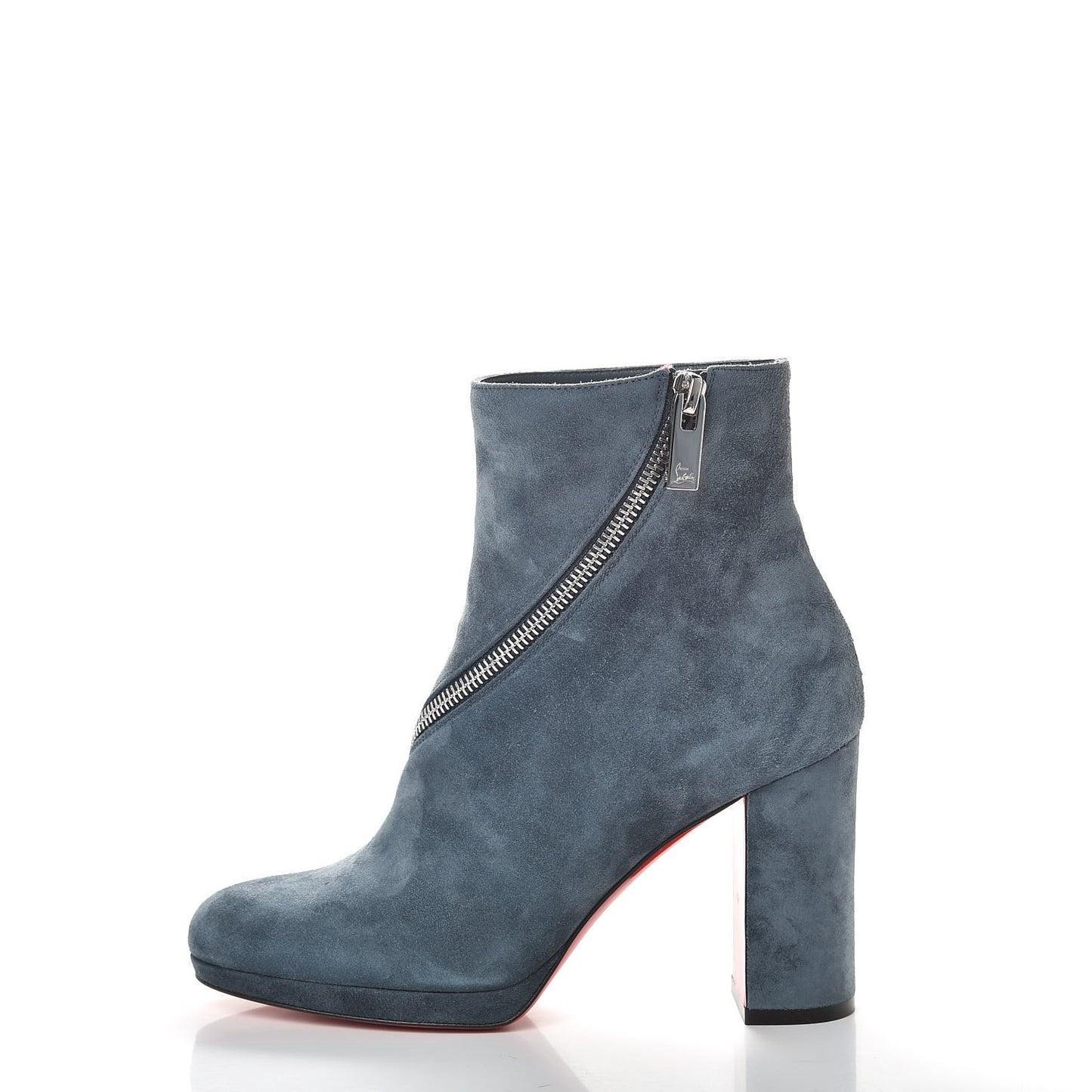 Veau Velours Birgitta 100 Zip Around Ankle Bootie 35.5 Tempete