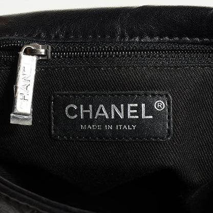Chanel Aged Crumpled Calfskin Small Vintage Flap Black 9 of 9