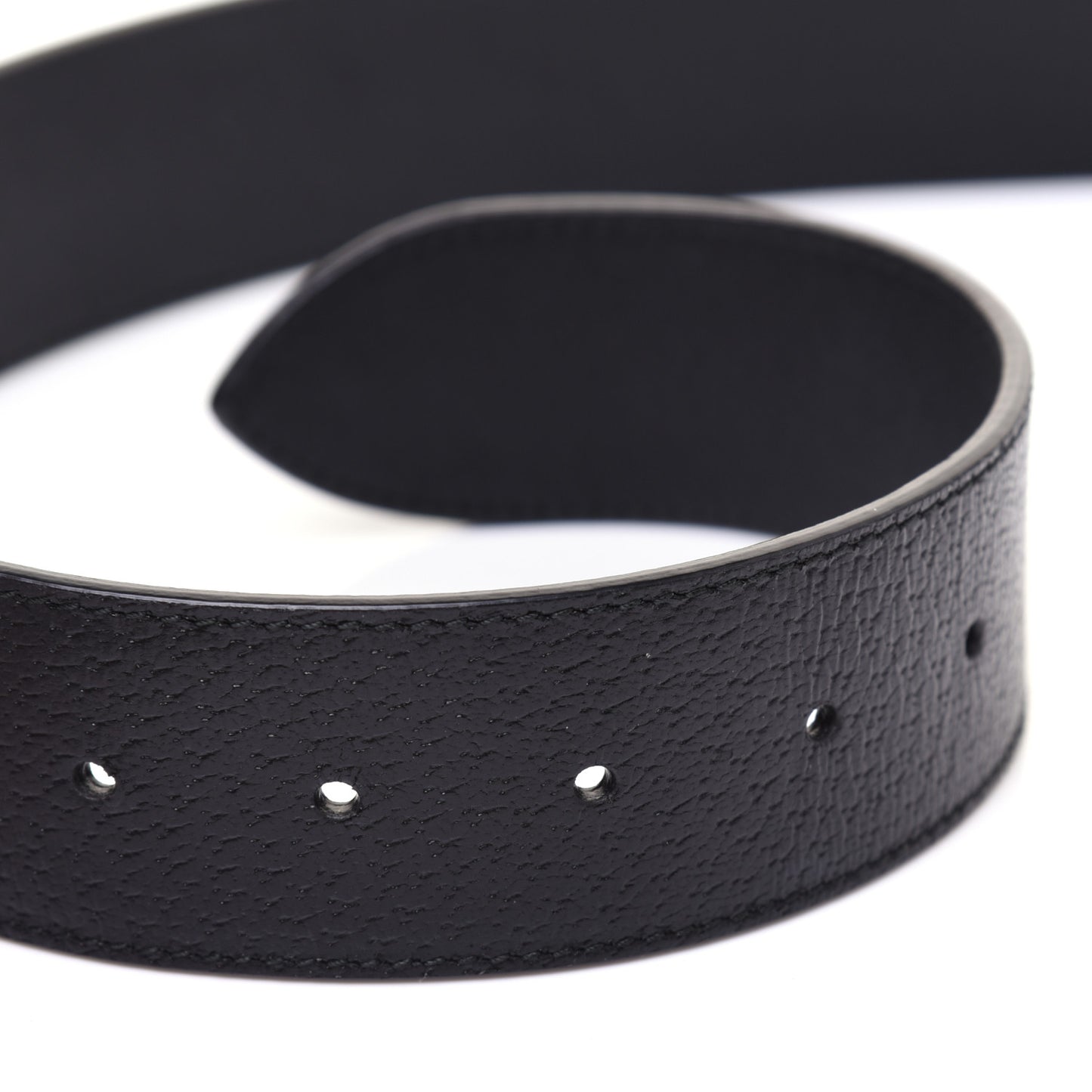 Textured Calfskin Double G 40mm Belt 95 38 Black