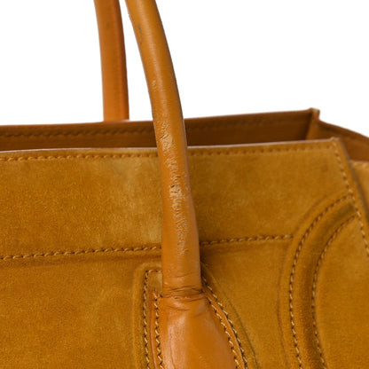 Celine Suede Medium Phantom Luggage Amber 27 of 29