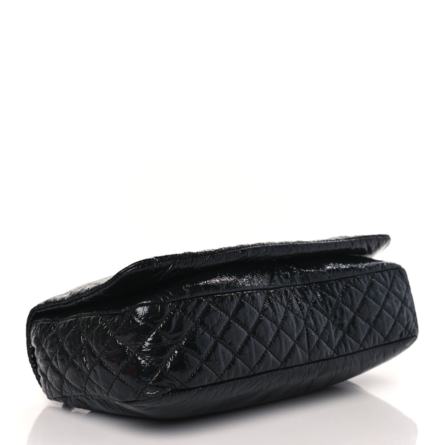 Vinyl Medium Rock and Chain Flap Black