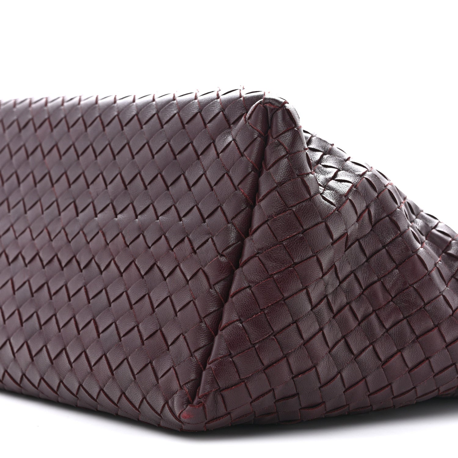 Bottega Veneta Nappa Intrecciato Bella Tote Aubergine 10 of 13