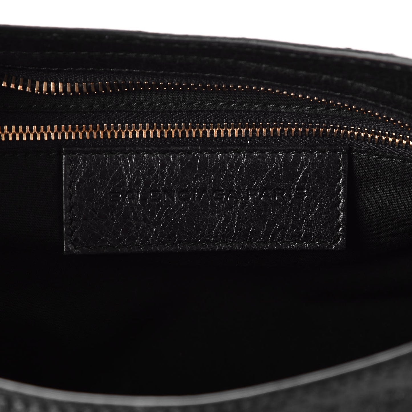 Agneau Giant 12 Rose Gold Hardware City Black