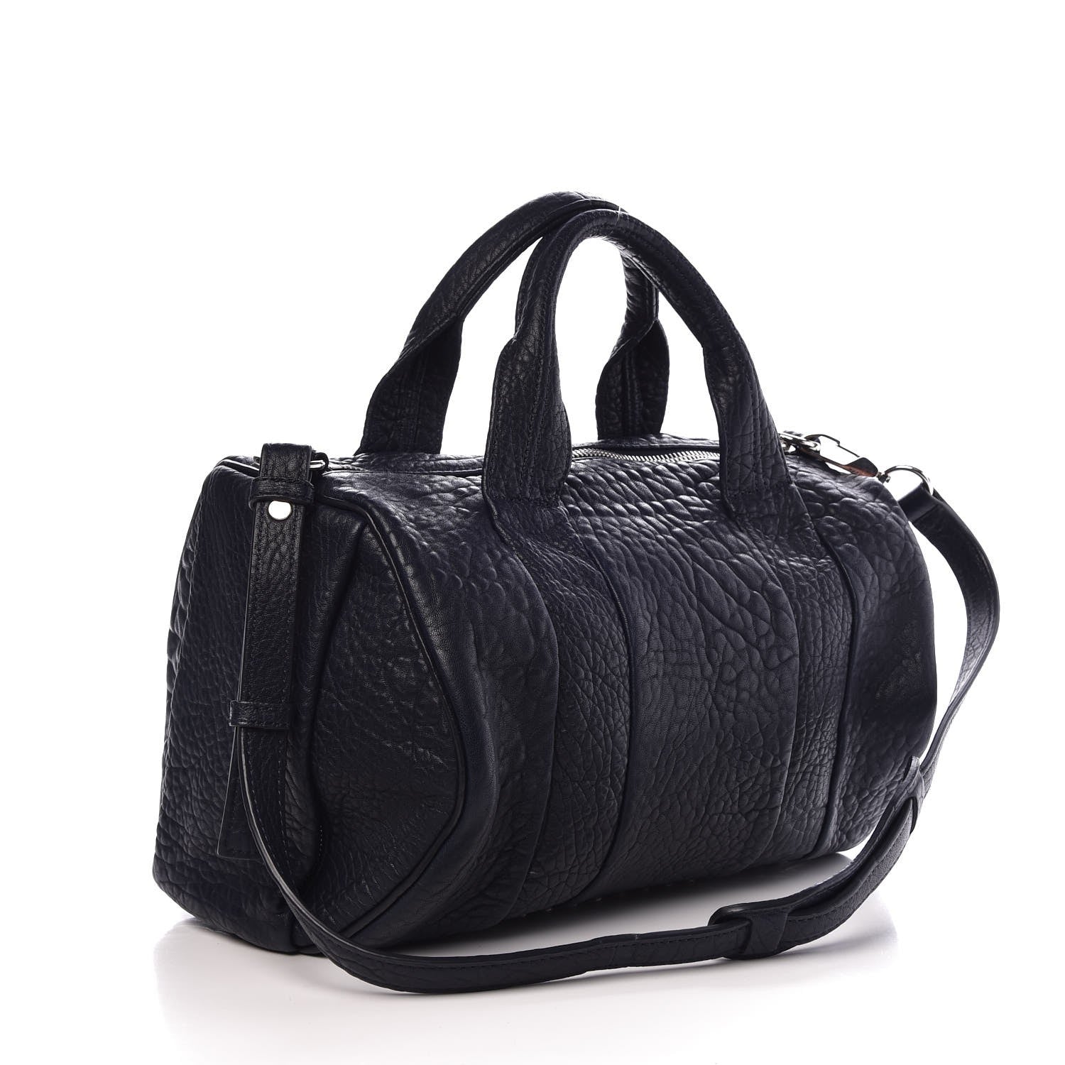 Alexander Wang Pebbled Lambskin Rocco Neptune 3 of 8