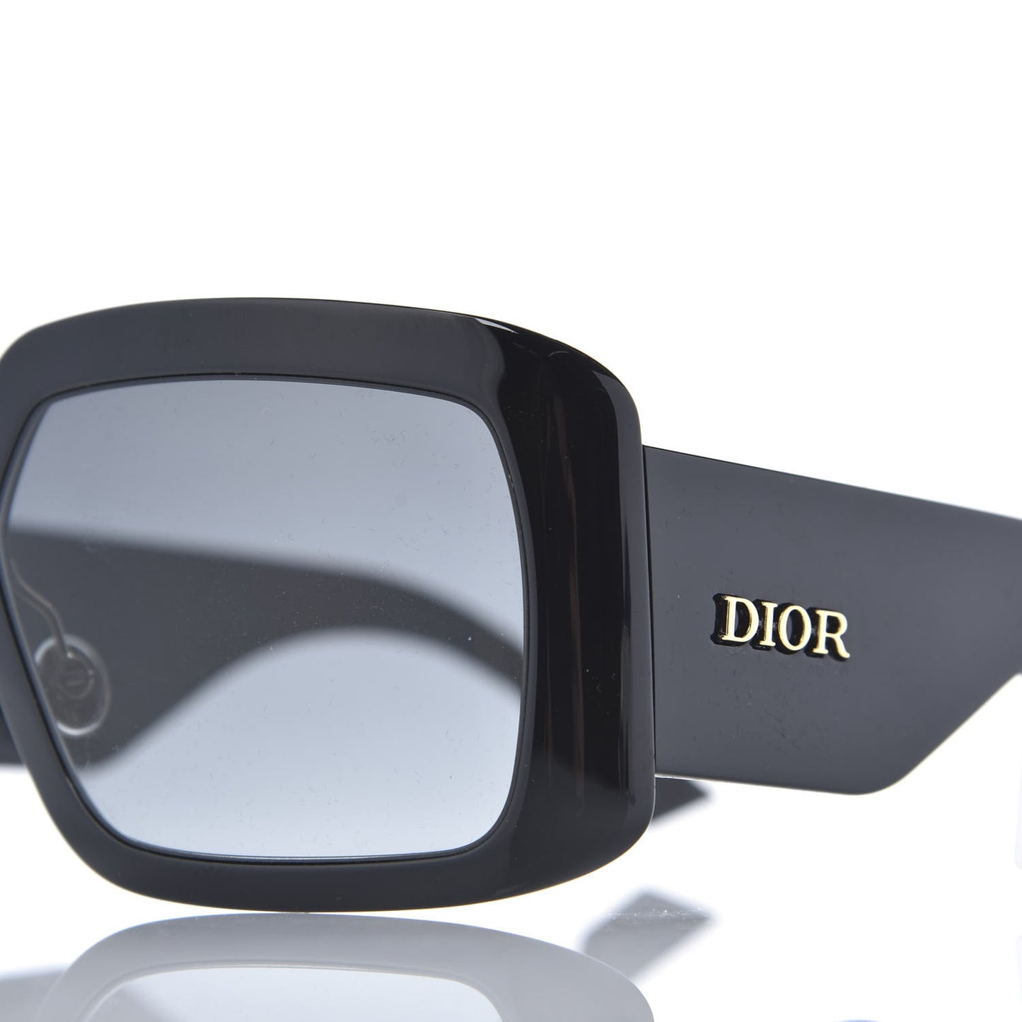 Acetate DiorSo Light 2 Shield Sunglasses Black