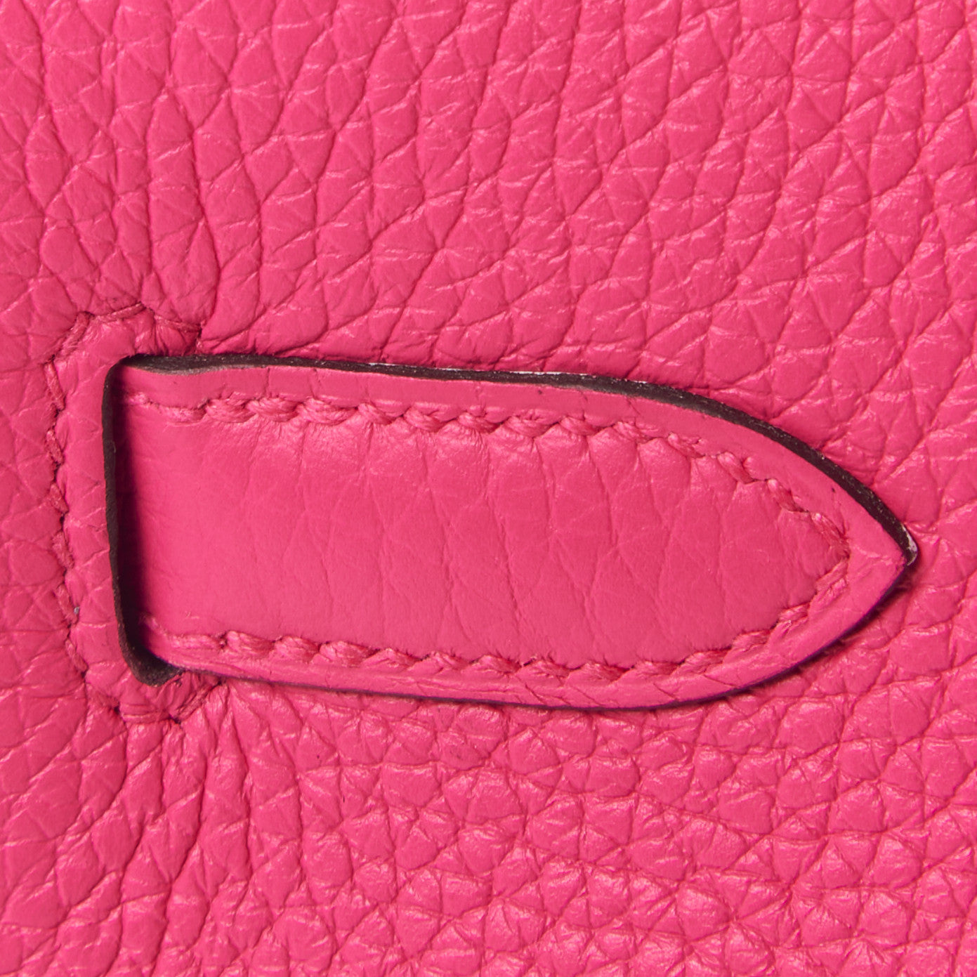 Taurillon Clemence Birkin 30 Rose Shocking