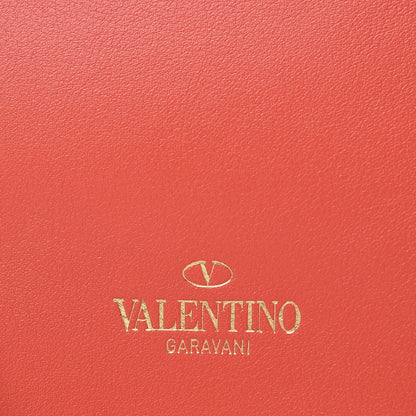 Valentino Garavani Calfskin Rockstud Crossbody Messenger Bag Deep Coral 7 of 7
