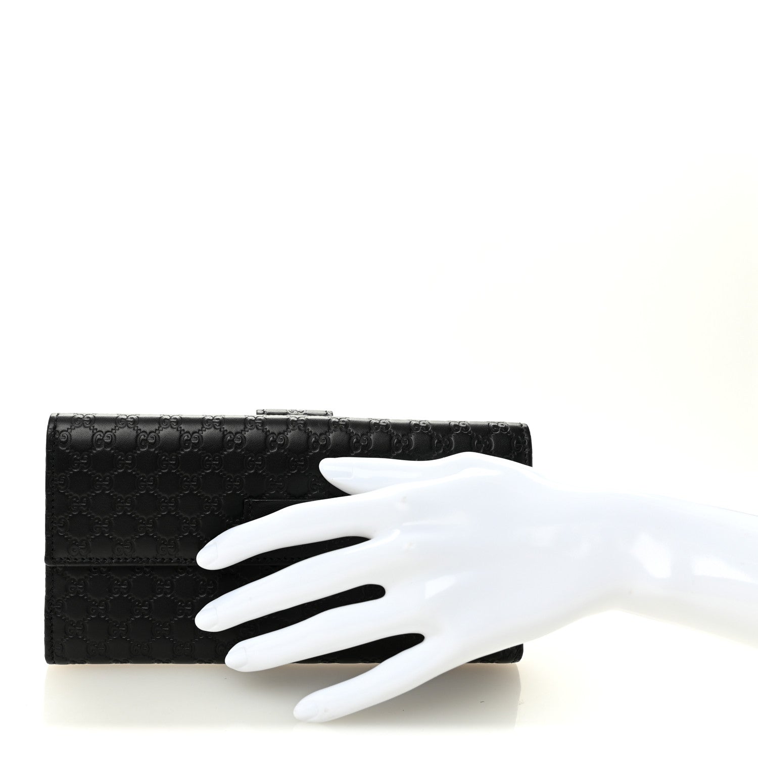 Gucci Microguccissima Continental Flap Wallet Black 2 of 7