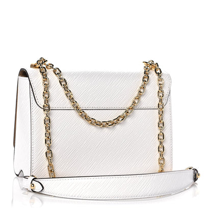 Louis Vuitton Epi Twist Shoulder Bag MM White 4 of 11