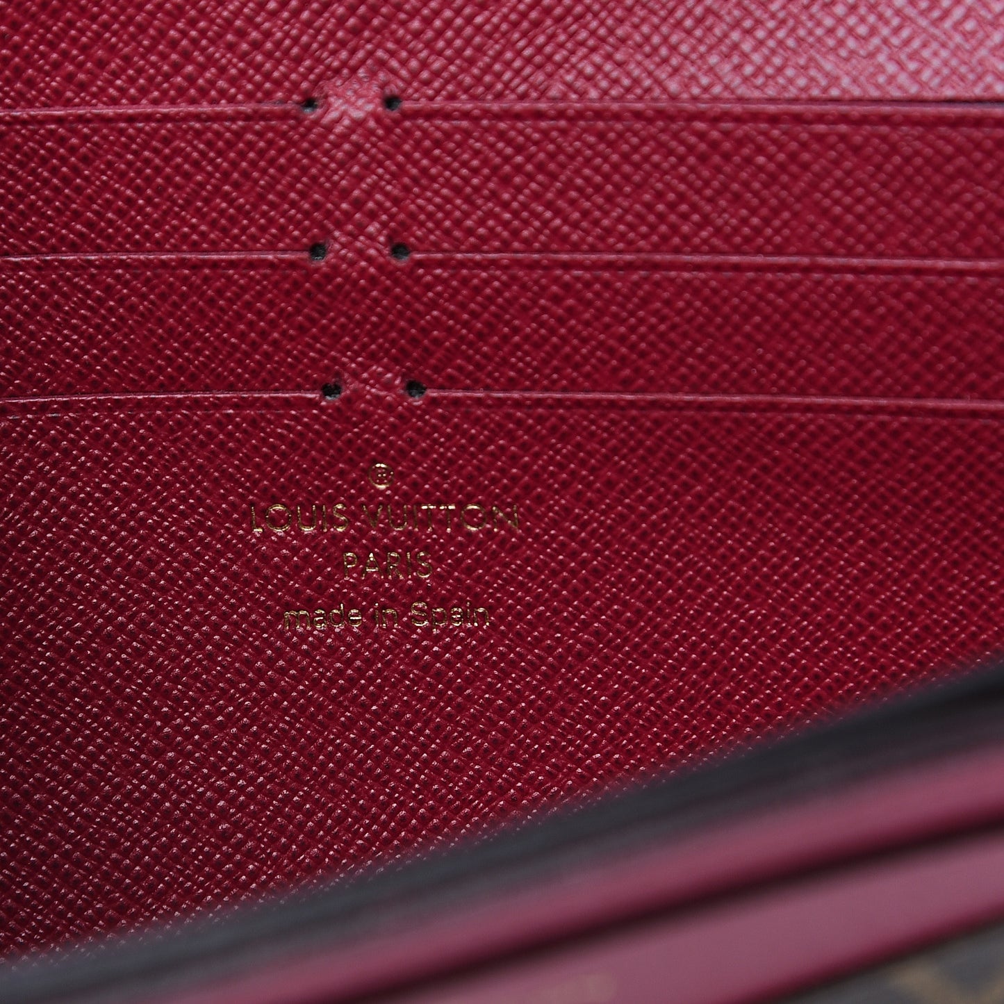 Monogram Jeanne Wallet Fuchsia