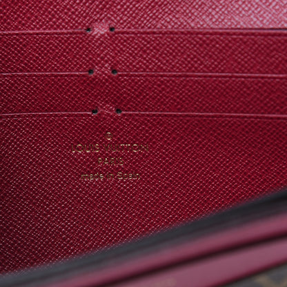 Louis Vuitton Monogram Jeanne Wallet Fuchsia 6 of 7