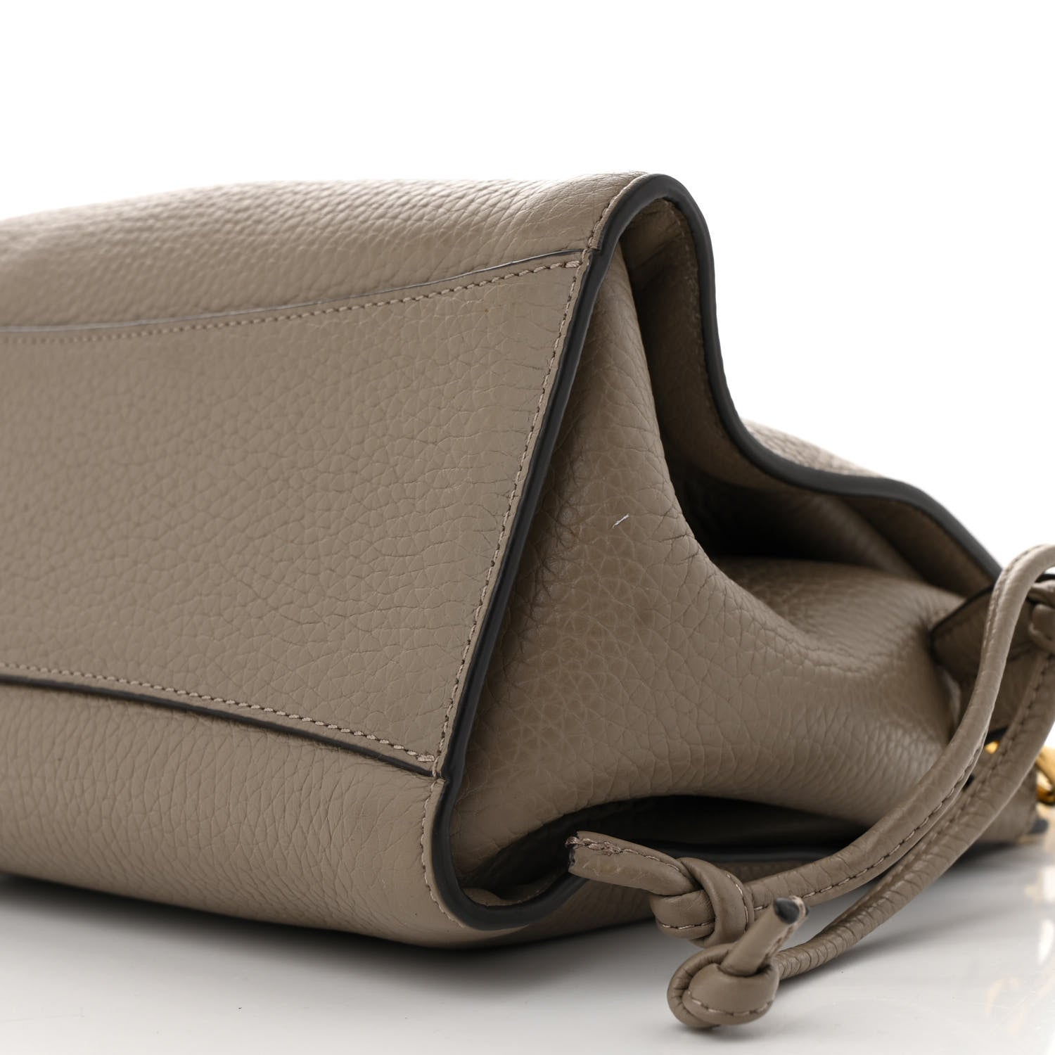 Mulberry Heavy Grain Small Iris Tote Powder Grey Pale Slate 10 of 14