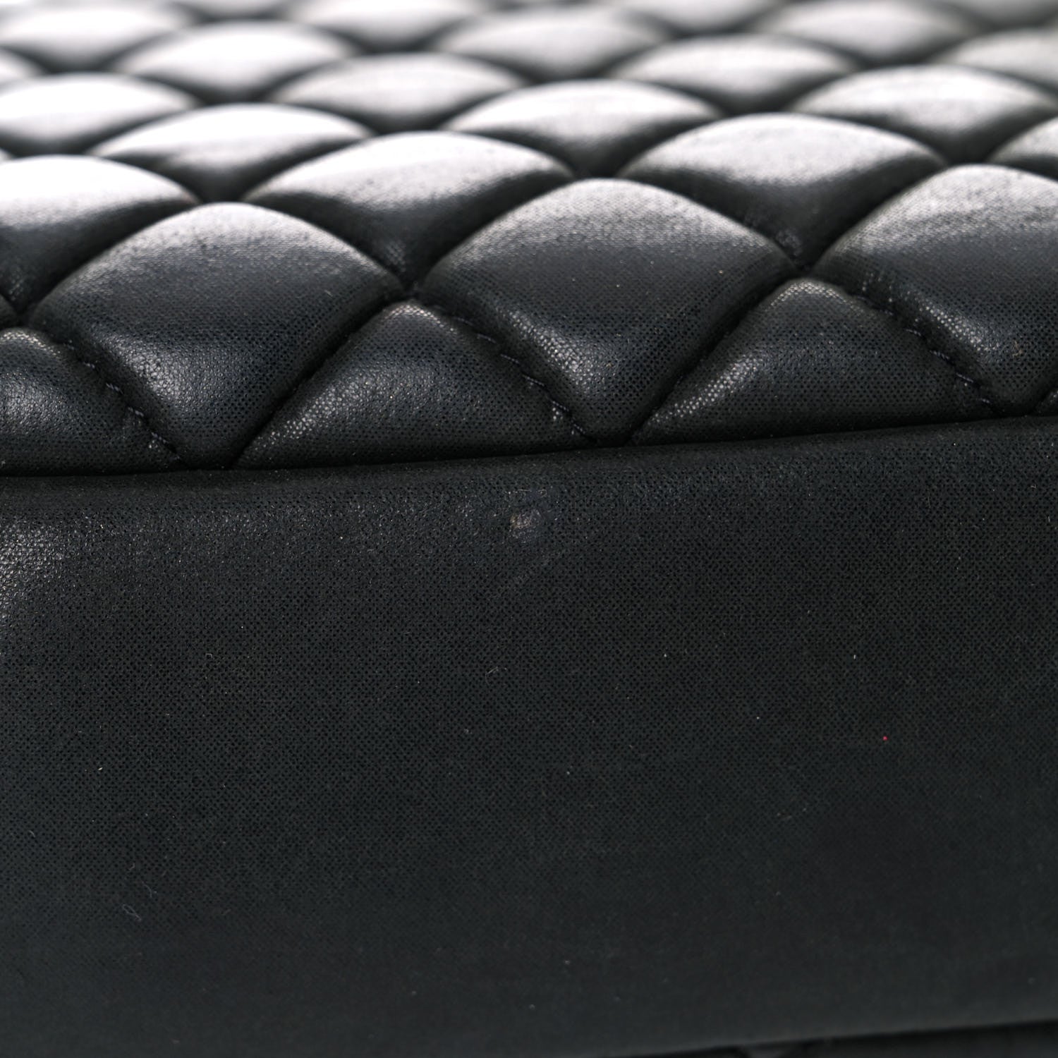 Chanel Iridescent Calfskin Quilted Small New Bubble Flap Anthracite 16 of 21