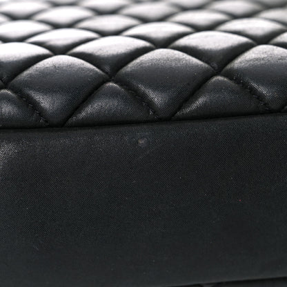 Chanel Iridescent Calfskin Quilted Small New Bubble Flap Anthracite 16 of 21