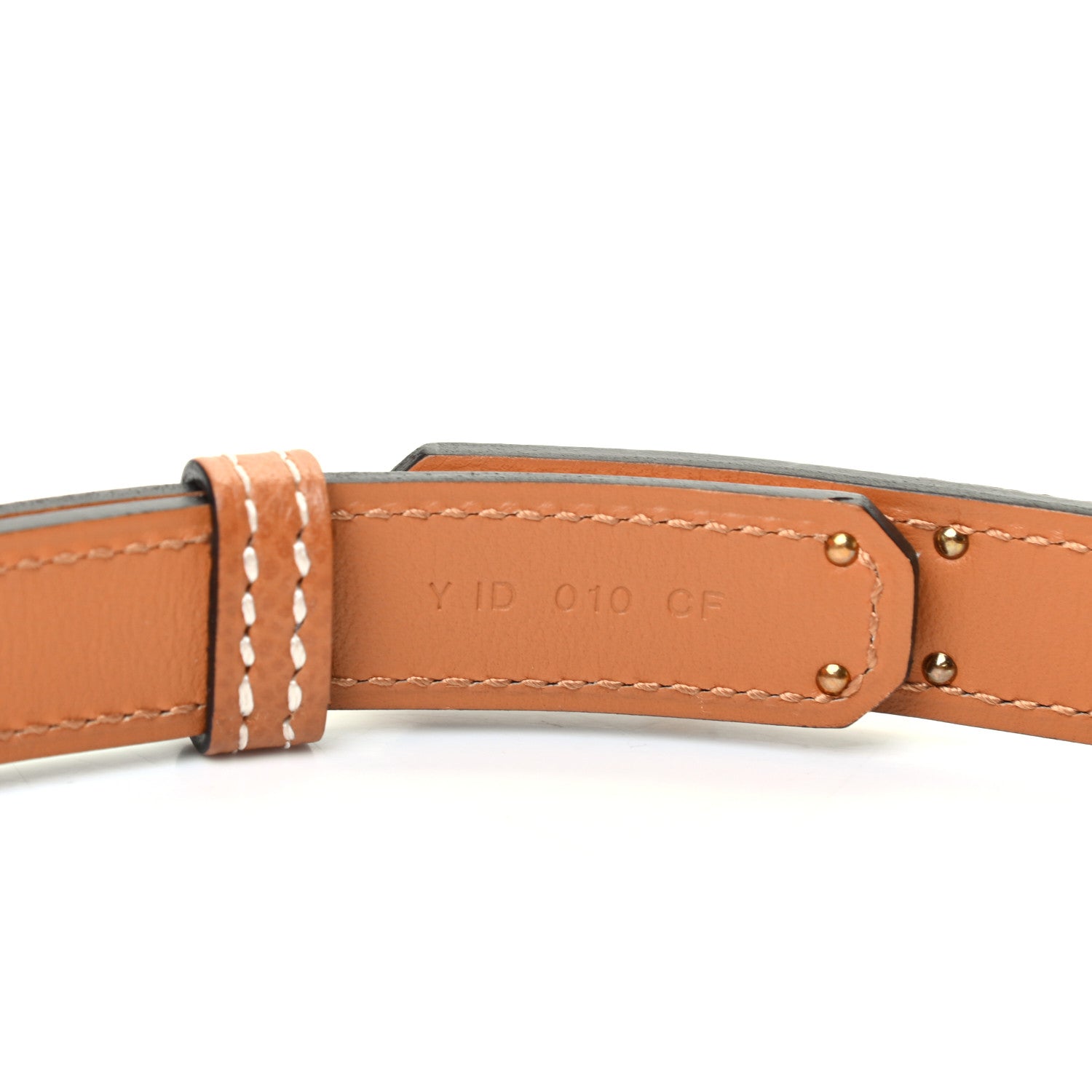 Hermes Epsom Kelly Belt Gold 3 of 4