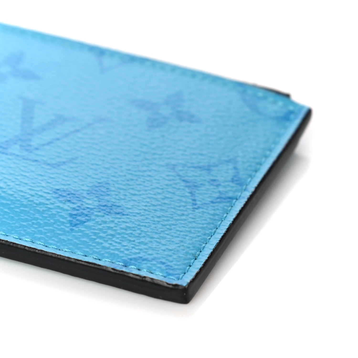 Louis Vuitton Taigarama Coin Card Holder Blue Lagoon 9 of 10