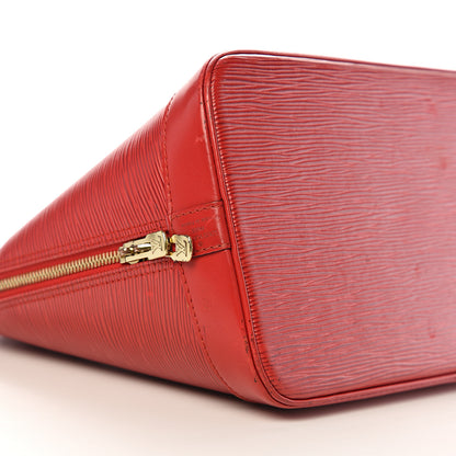Louis Vuitton Epi Alma PM Castillan Red 13 of 16