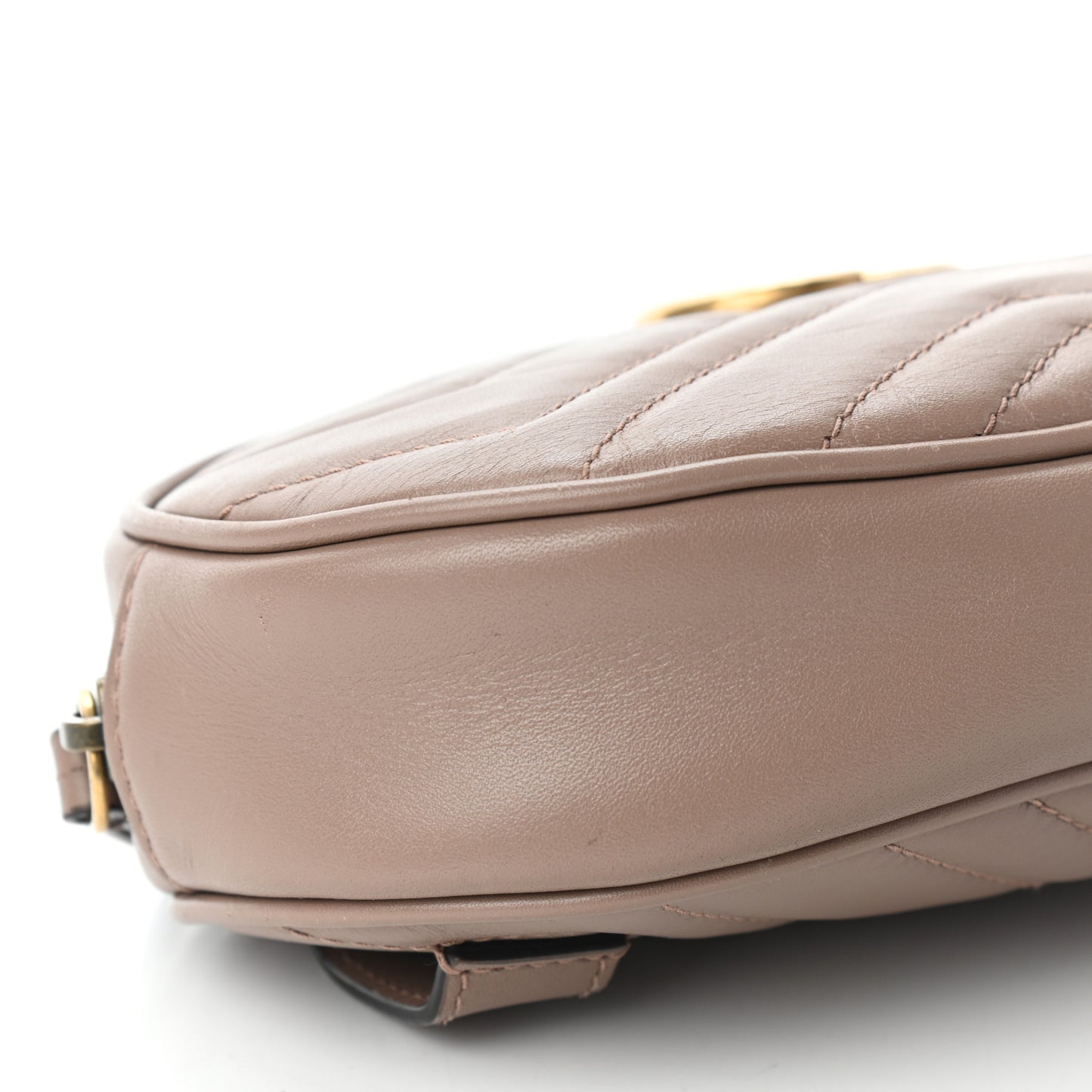Calfskin Matelasse GG Marmont Belt Bag 85 34 Porcelain Rose