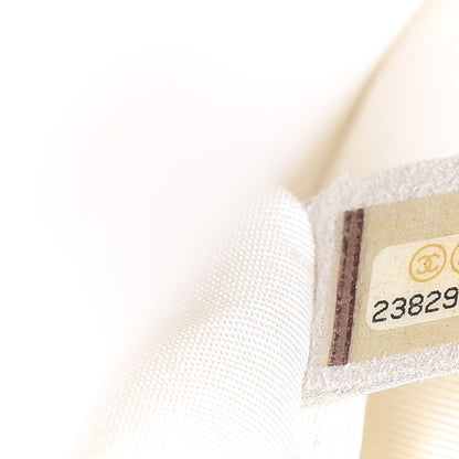 Chanel Caviar Quilted Medium Boy Flap Ivory 9 of 10