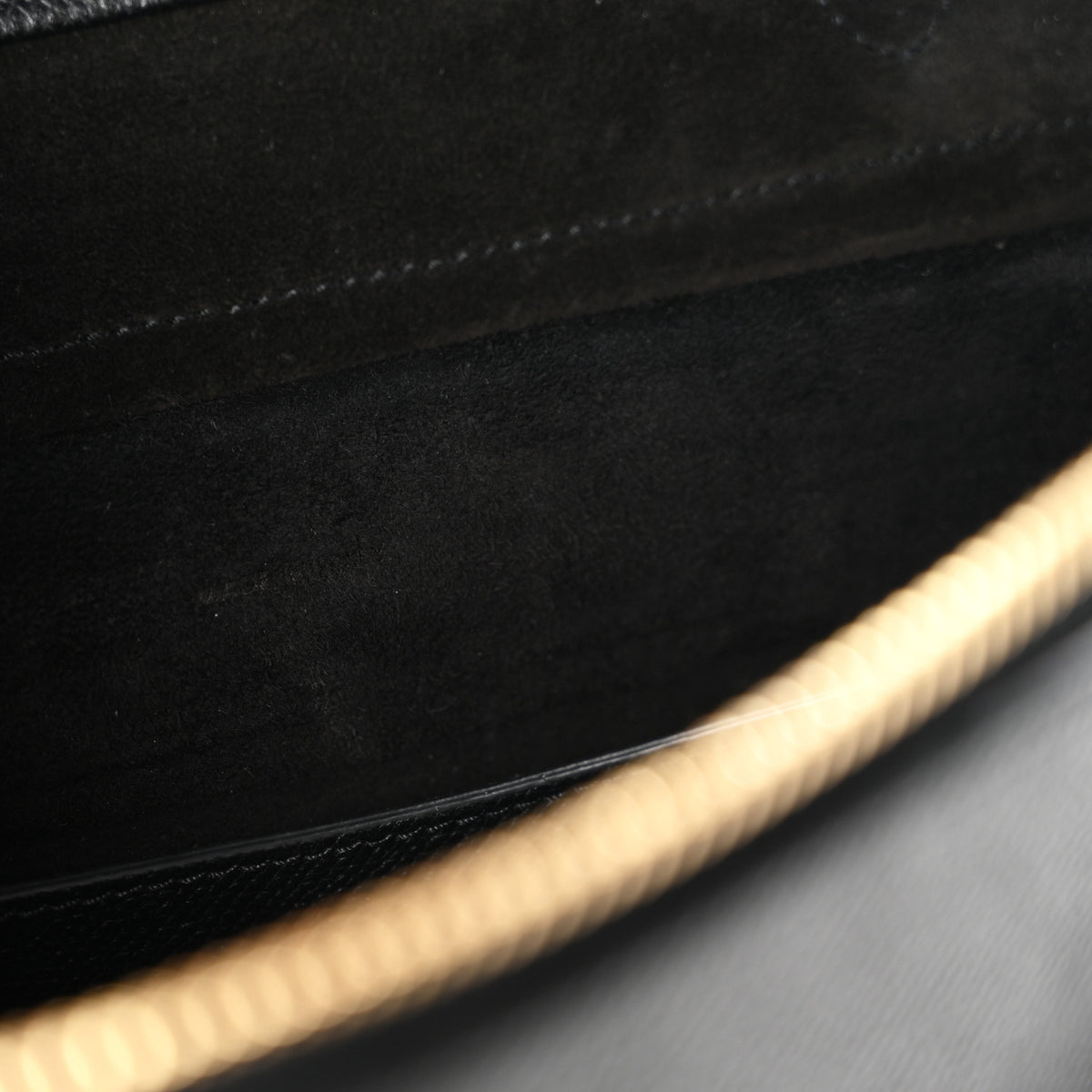 Celine Grained Calfskin Micro Belt Bag Black 7 of 11