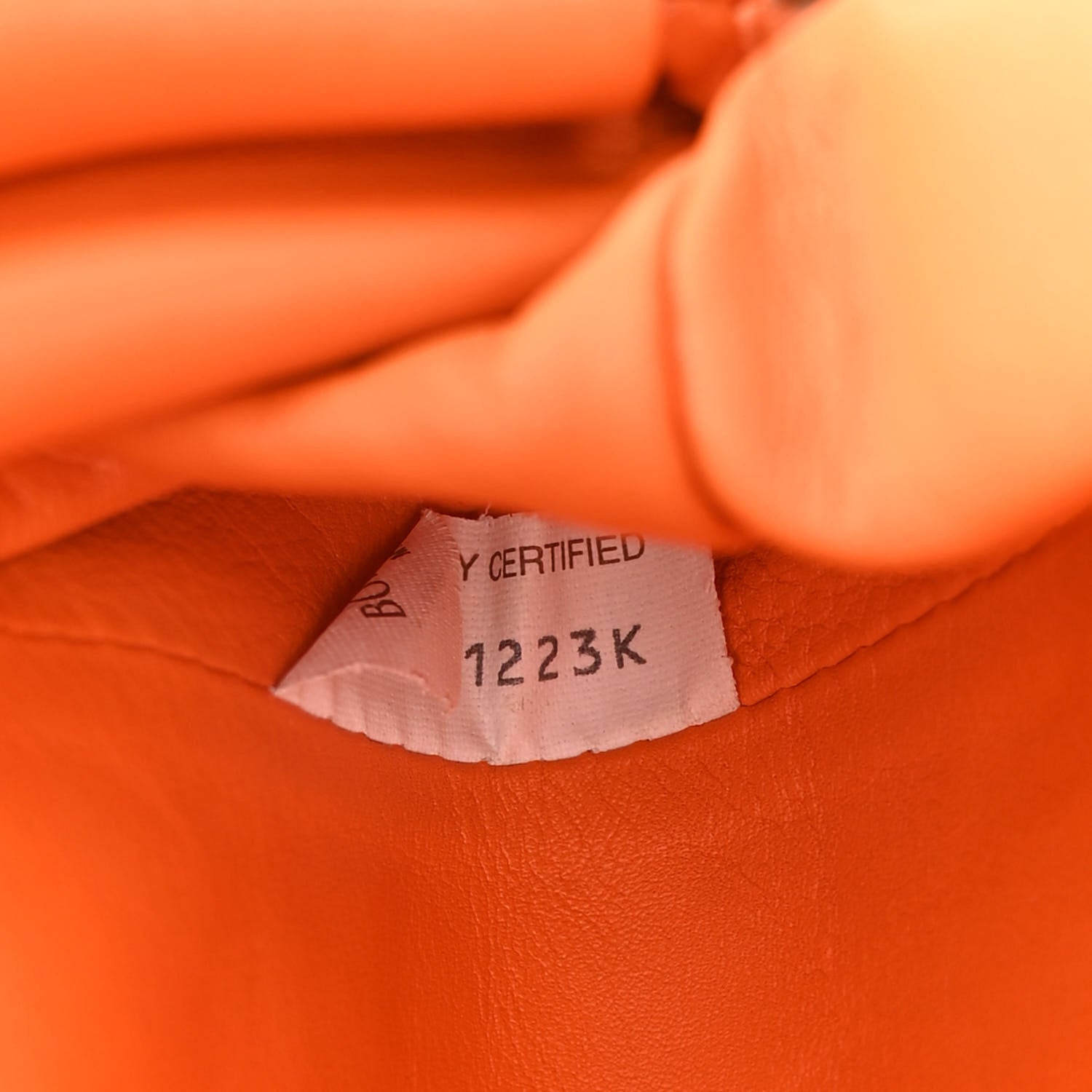 Bottega Veneta Butter Calfskin The Mini Pouch Light Orange 6 of 9