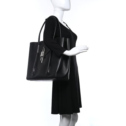 Givenchy Smooth Calfskin Lock Antigona Shopper Tote Black 2 of 11