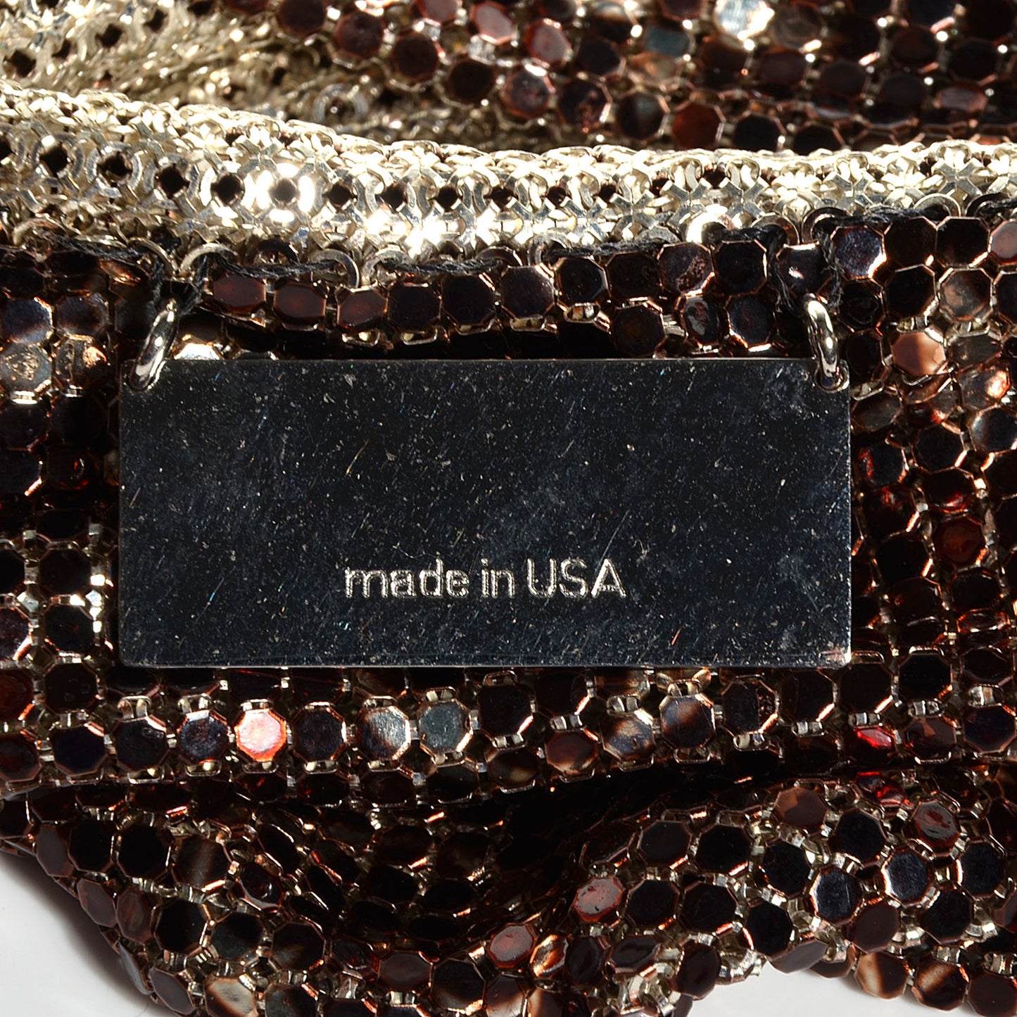 Monogram Mesh Metal Frances Bronze