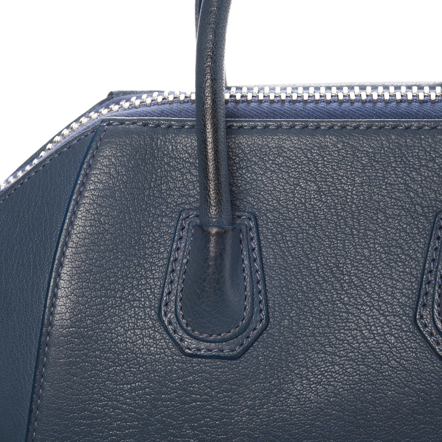 Givenchy Sugar Goatskin Mini Antigona Mineral Blue 11 of 17