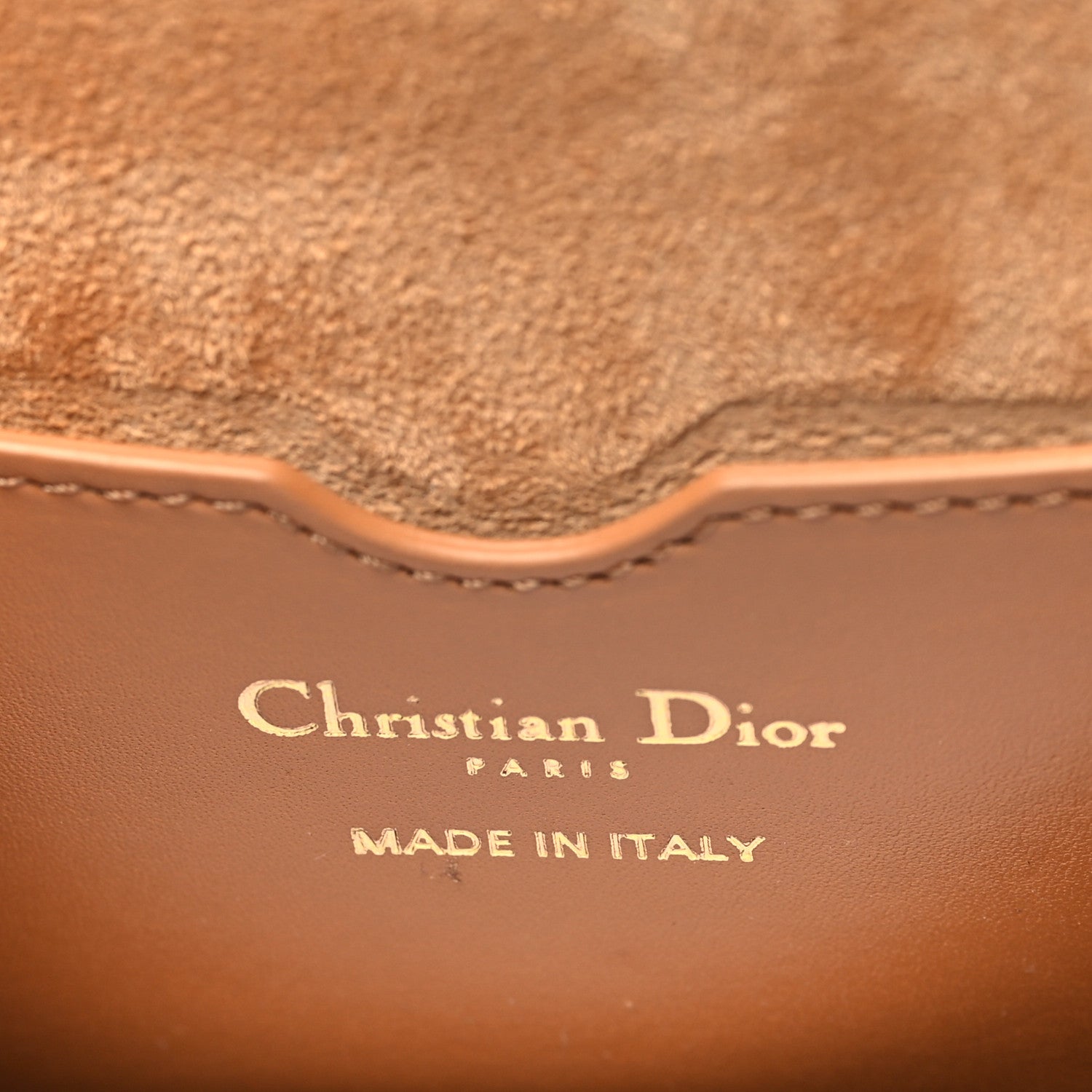 Christian Dior Box Calfskin East West Bobby Bag Cognac 5 of 8