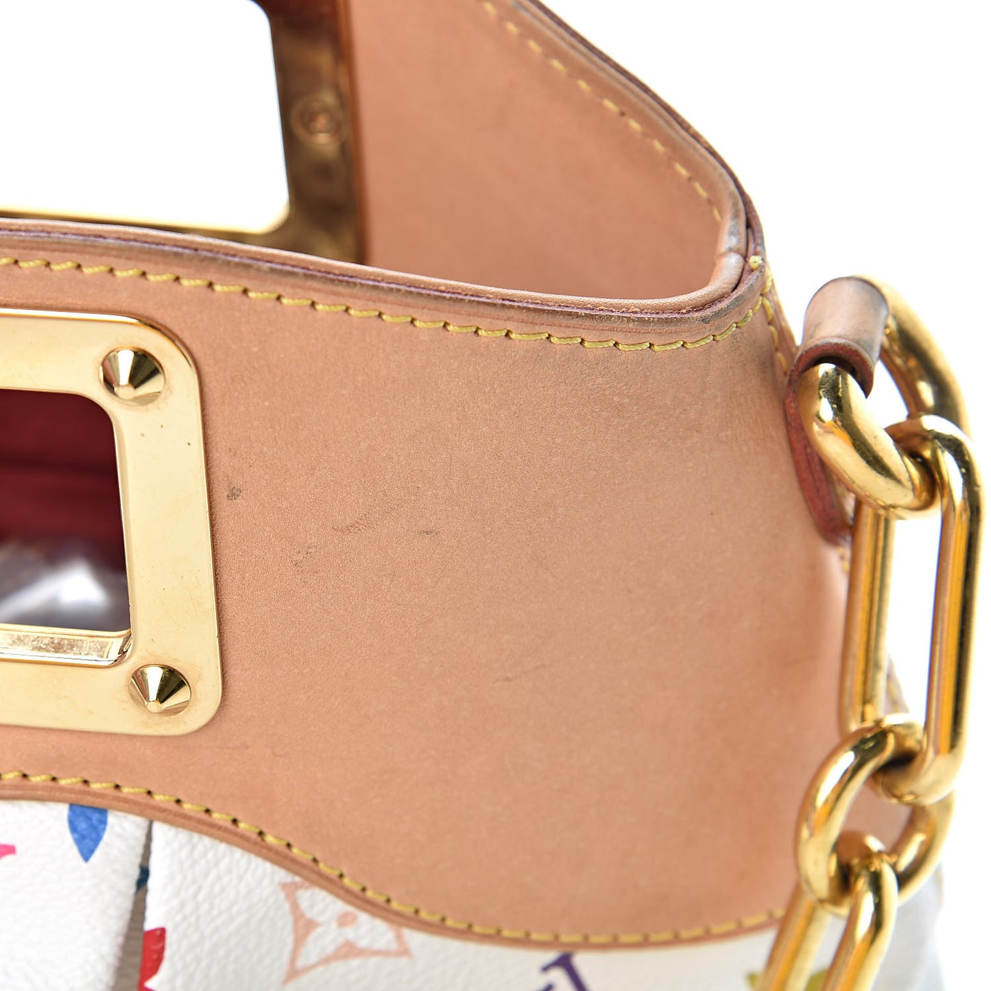 Monogram Multicolor Judy PM White