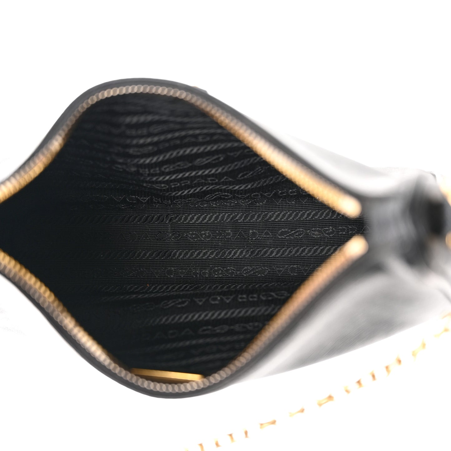 Saffiano Lux Re-Edition 2005 Shoulder Bag Black