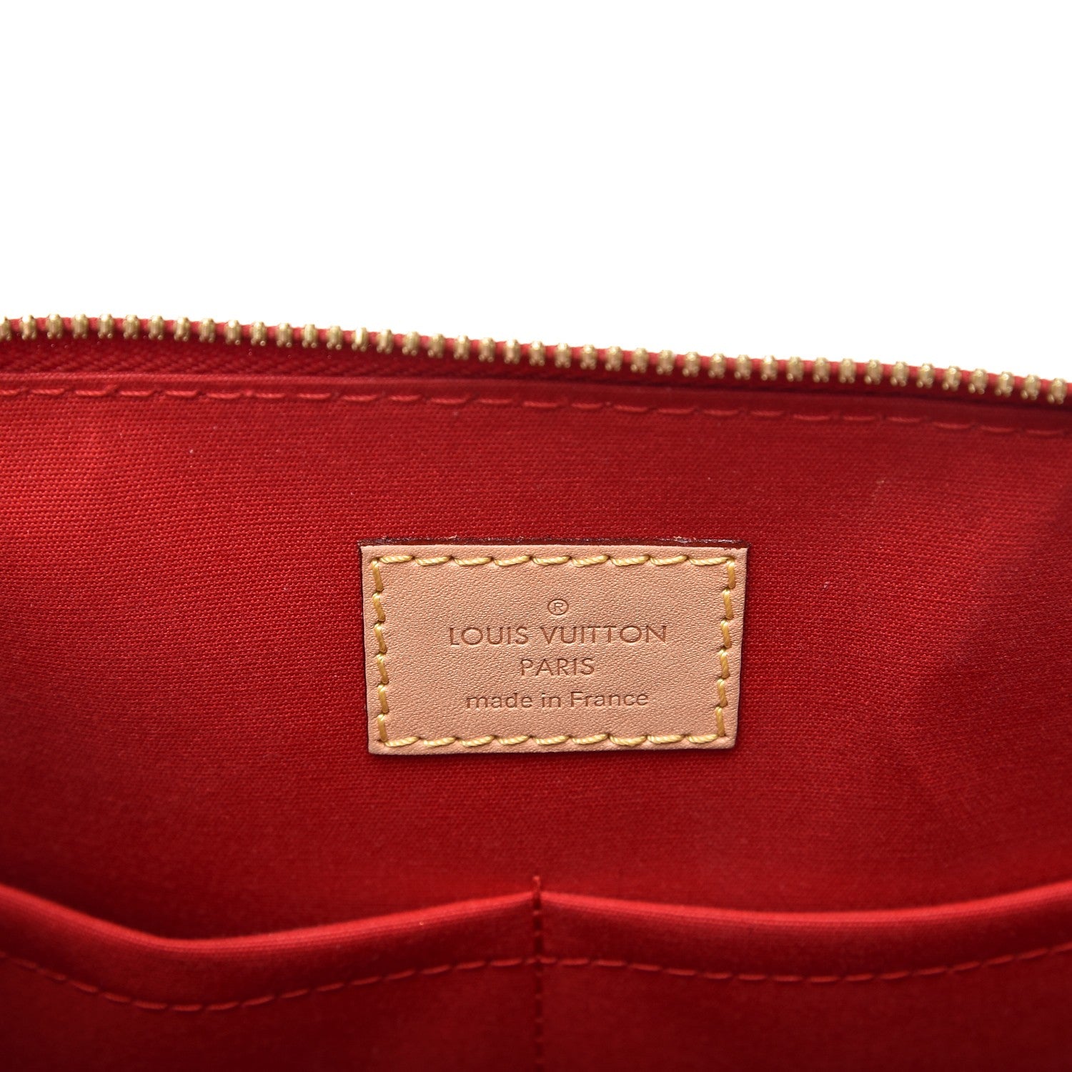 Louis Vuitton Vernis Alma PM Cherry 6 of 7