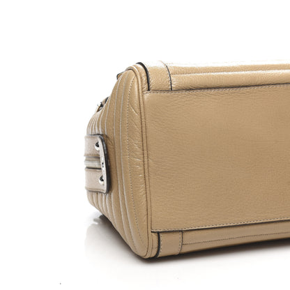 Dolce & Gabbana Grained Calfskin Easy Way Satchel Beige 9 of 11