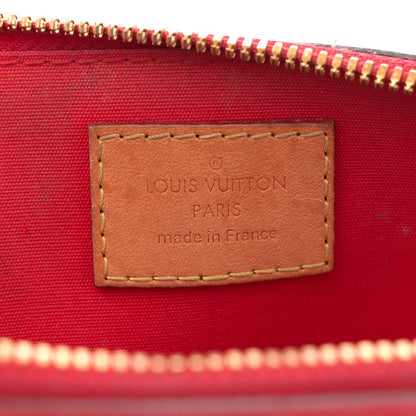 Louis Vuitton Vernis Alma BB Cherry 6 of 13