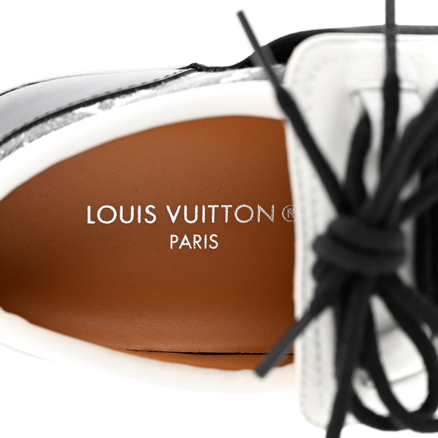 Louis Vuitton Denim Monogram Lous Sneakers 36 Gray 7 of 14
