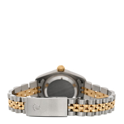 Rolex Stainless Steel 18K Yellow Gold Diamond 26mm Oyster Perpetual Datejust Watch Champagne Jubilee 79173 3 of 5