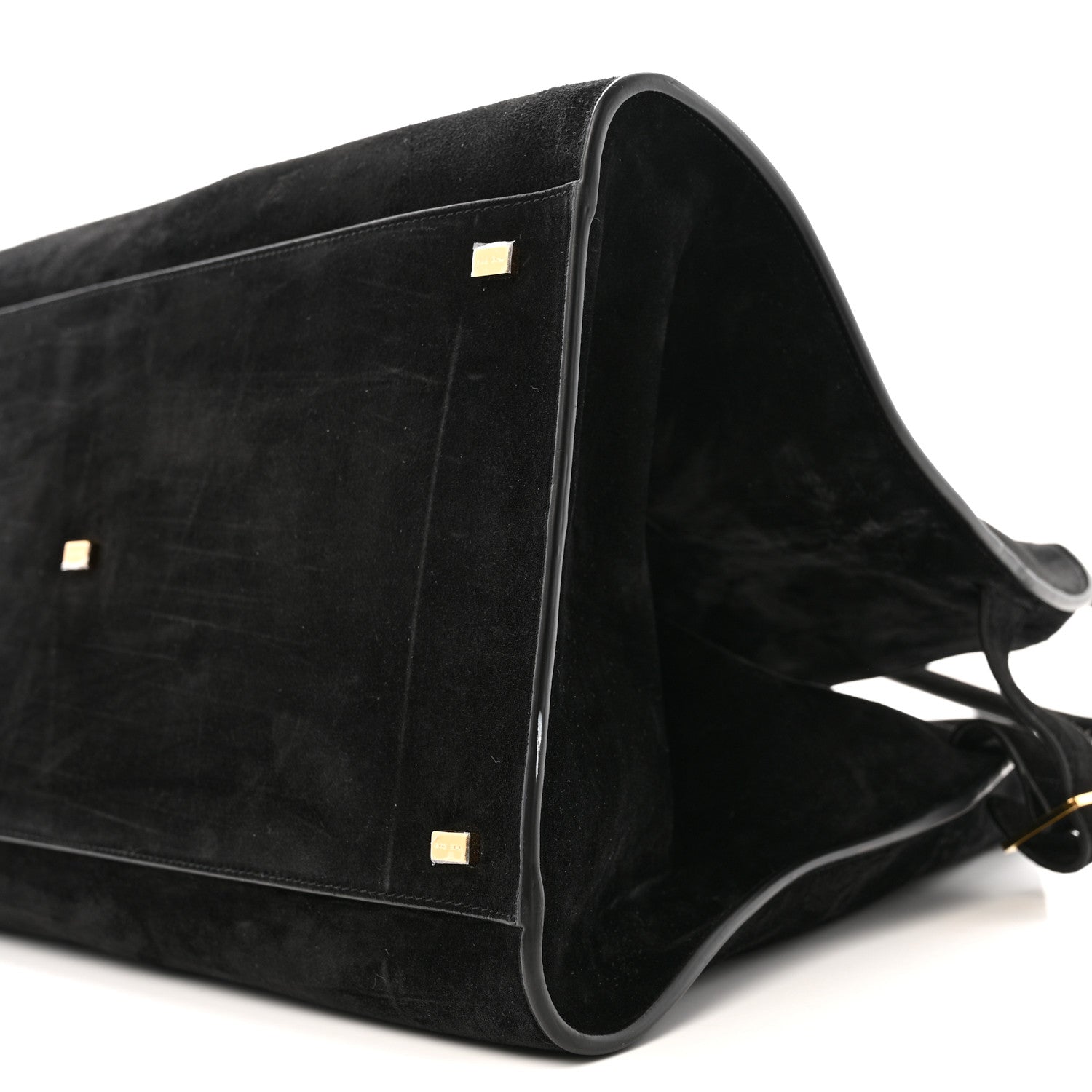 The Row Suede Soft Margaux 17 Black 9 of 10