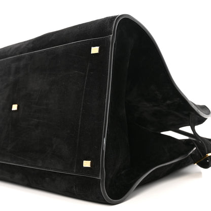 The Row Suede Soft Margaux 17 Black 9 of 10