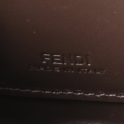 Fendi Calfskin FF Diamonds Wallet On Chain Camellia Caramel 7 of 11