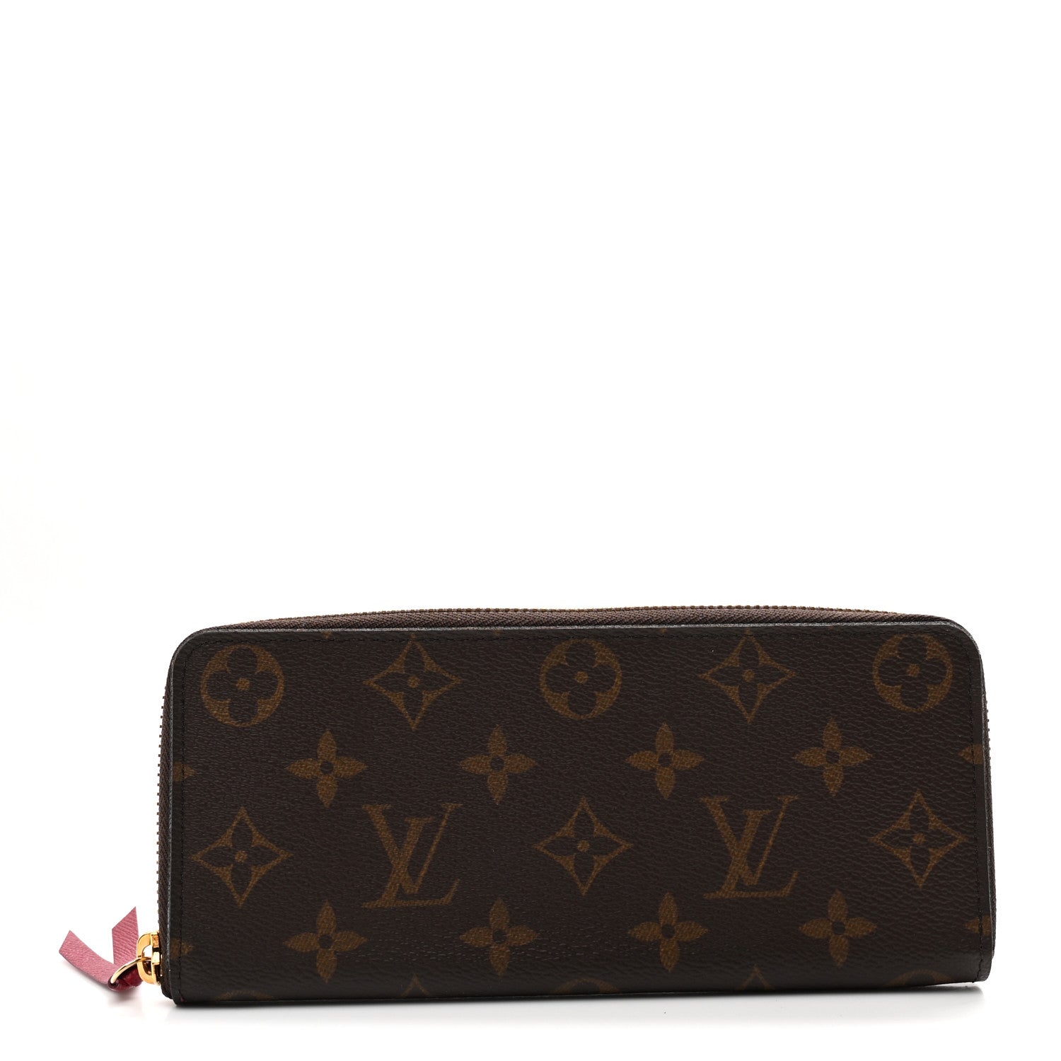 Louis Vuitton Monogram Clemence Wallet Fuchsia 1 of 7